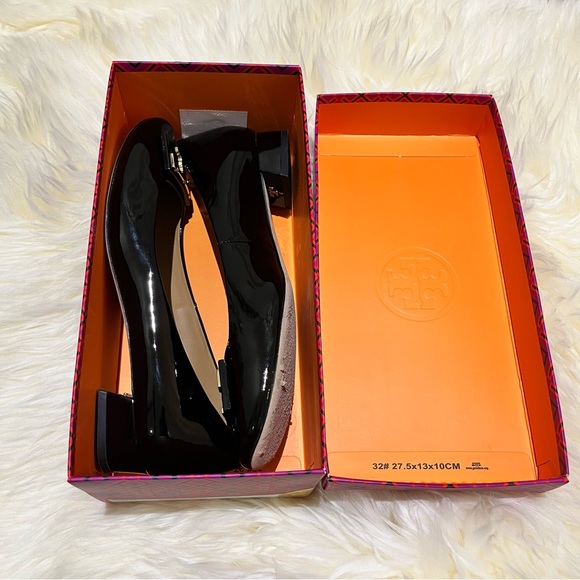 Tory Burch Women's Jill Pump Patent Leather Pump Heel Shoes (With shoe box) - Picture 14 of 16